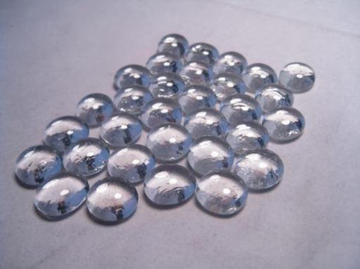 [CHX01121] Crystal Clear Gaming Stones (40+ stones per tube)