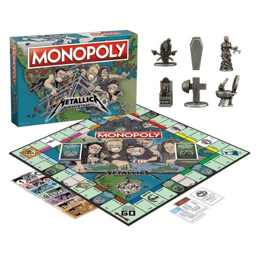 Metallica World Tour Monopoly