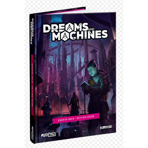 [MUH1140112] Dreams and Machines RPG Setting Guide Emerta Valo