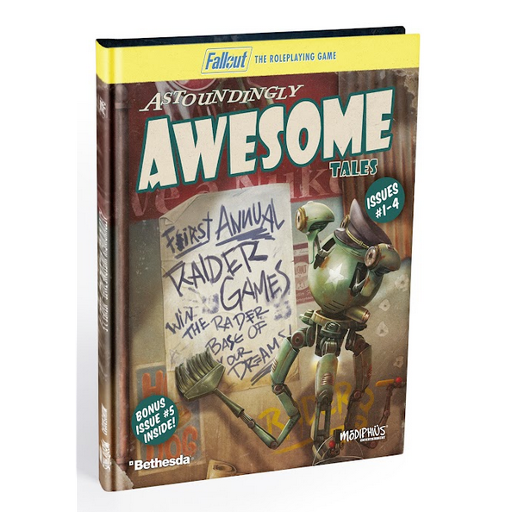 [MUH0580243] Fallout RPG Astounding Awesome Tales 1-4