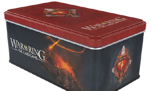 [AGSWOTR154] War of the Ring Card Game Shadow Card Box and Sleeves Balrog Version