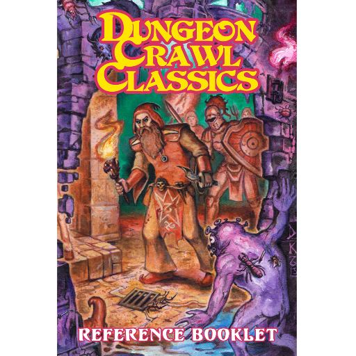 [GMG5149] Dungeon Crawl Classics Reference Booklet