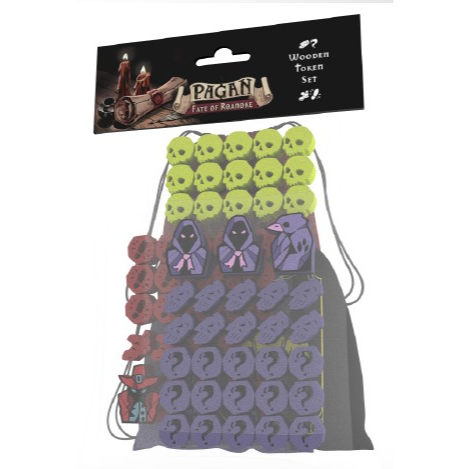 [CSGPAG01] Pagan Fate of Roanoke Wooden Token Kit