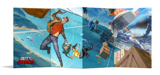 [OGA005EN] Outgunned RPG Directors Screen