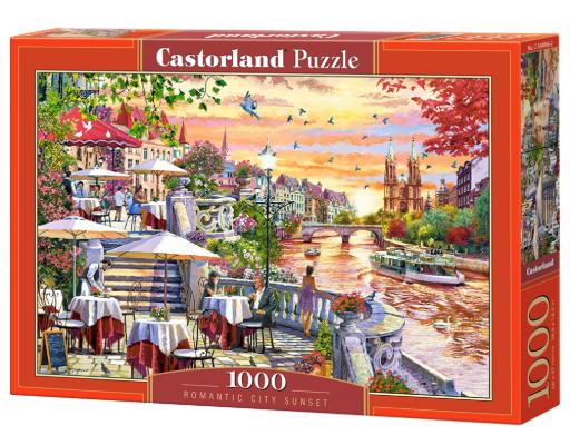 [Castorland-104956] Romantic City Sunset (1000pc)