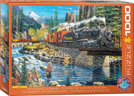 [Eurographics-6000-5877] River Silence is Broken by KZ (1000pc)