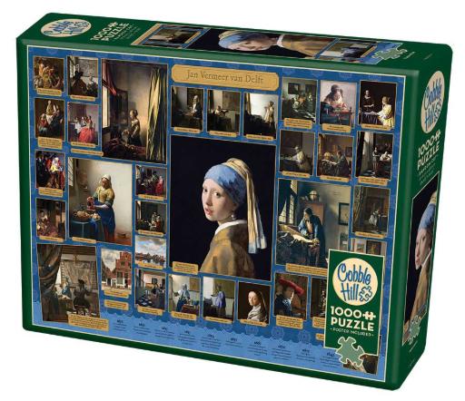 [Cobble-Hill-40104] Vermeer Collage (1000pc)