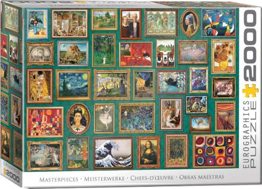 [Eurographics-8220-6041] Masterpieces (2000pc)