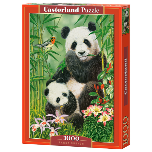 [Castorland-104987] Panda Brunch (1000pc)