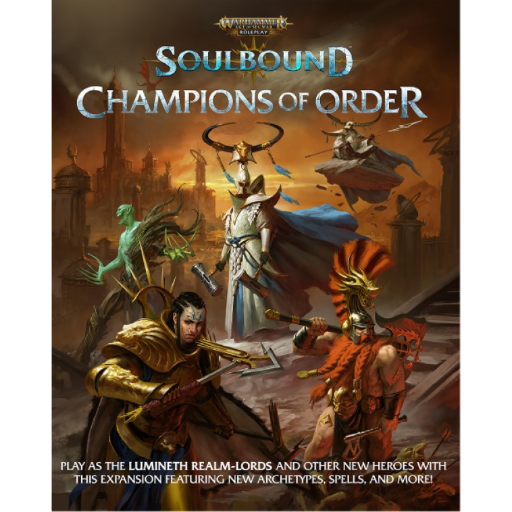 [CB72518] Warhammer Age of Sigmar Soulbound RPG Champions of Order