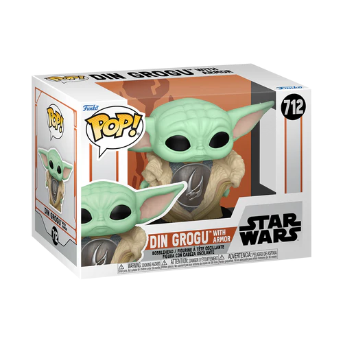 [80004] Funko POP! Star Wars - Grogu (Armor) Vinyl Figure 10cm