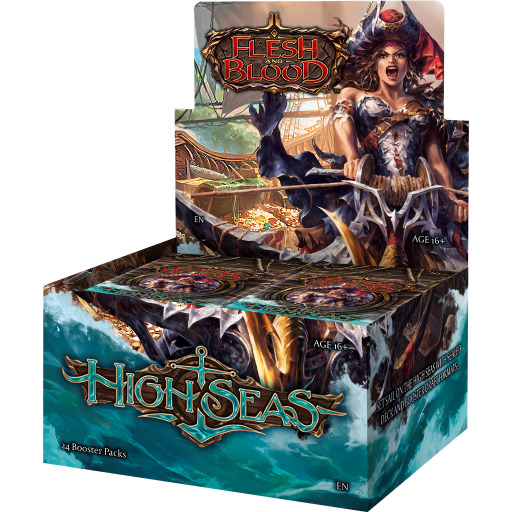 [FAB2506-EN] Flesh &amp; Blood TCG - High Seas Booster Display (24 Packs)