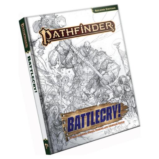 [PZO12008-SK] Pathfinder RPG Battlecry Sketch Cover Edition
