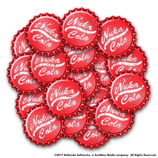 [MUH051281] Fallout Wasteland Warfare Nuka Cola Caps Set (50)