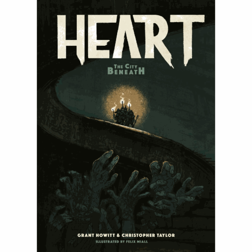 [RRD020101] Heart The City Beneath Quickstart Rules Spine Printing