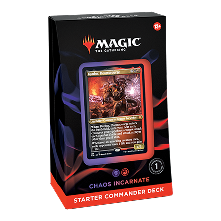 [MTGChaosIncarnate] Starter Commander Deck - Chaos Incarnate