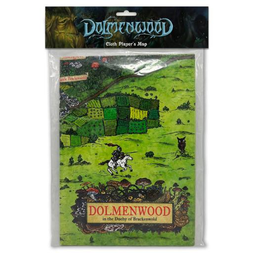 [NCG038] OSE Dolmenwood Cloth Players Map