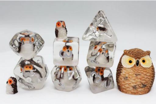 [FBG2428] Wise Owl RPG Dice Set (7)