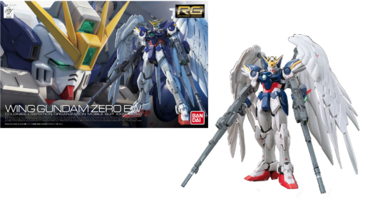 GUNDAM - Model Kit - Real Grade - Wing Gundam Zero EW - 13 CM