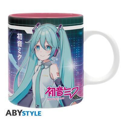 [ABYMUGA649] HATSUNE MIKU - Mug - 320 ml - Cyberpunk - subli