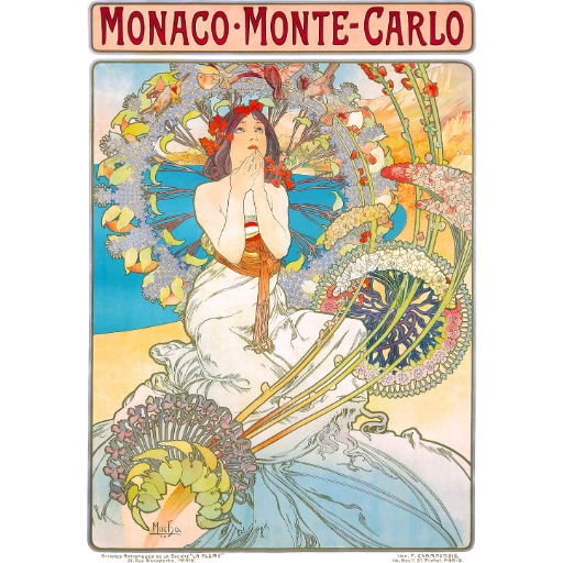 [Enjoy-Puzzle-1560] Monaco Monte Carlo, Alphonse Mucha (1000pc)
