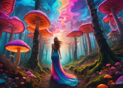 [Alipson-Puzzle-F-50216] Forest Whimsy (500pcs)