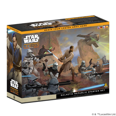 [SWQ19] Star Wars: Legion - Galactic Republic Starter Set