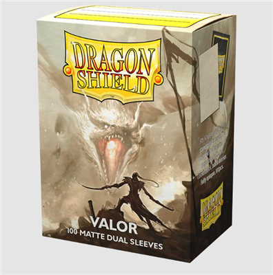 [AT-15059] Dragon Shield Standard Sleeves - Dual Matte Valor (100 Sleeves)