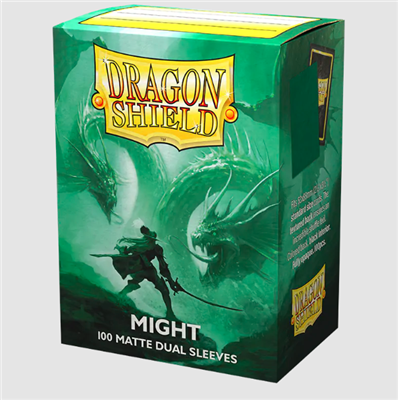 [AT-15058] Dragon Shield Standard Sleeves - Dual Matte Might (100 Sleeves)