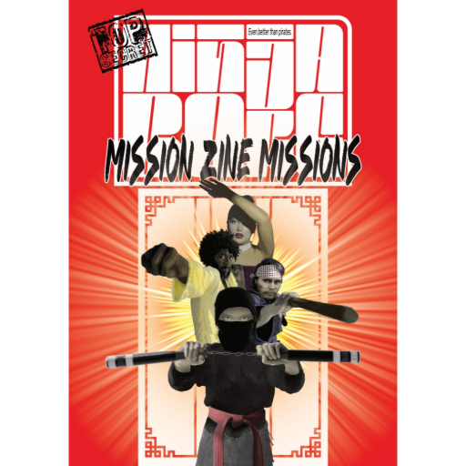 [5FDC002] Ninja Borg RPG Mission Zine Missions